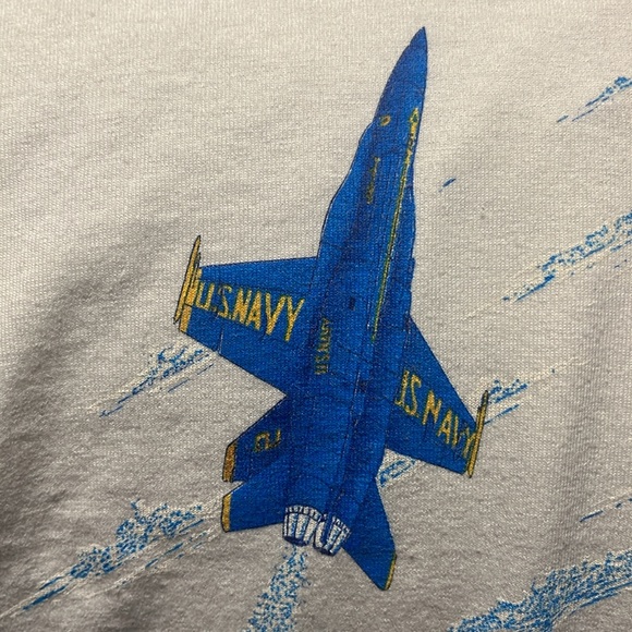 Early 90’s Navy Blue Angels T shirt. Global basic. - Picture 9 of 10